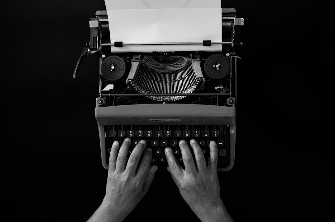 mystery writer creating tension